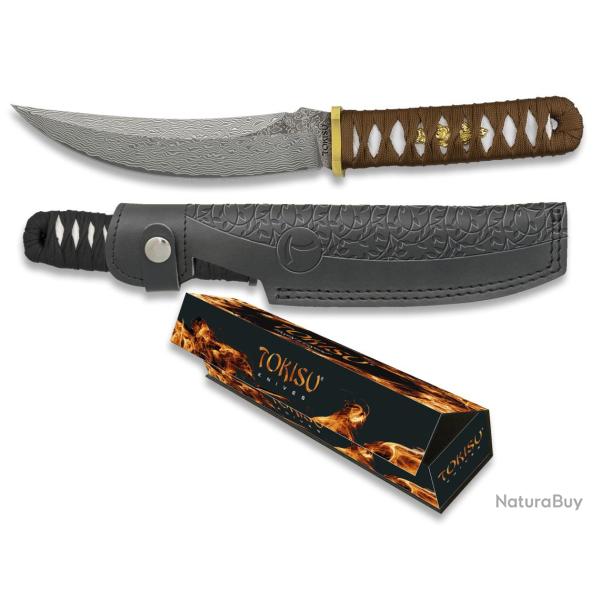 Couteau Damas Tokisu CNC