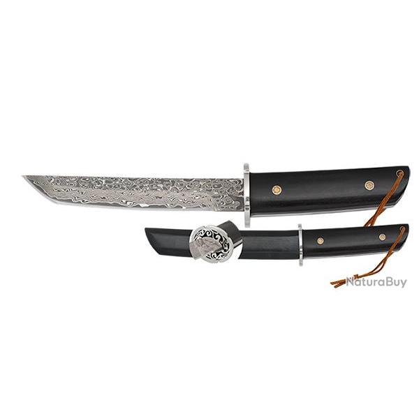 Couteau Tanto. Lame damas