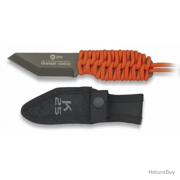 Couteau K25 encord� orange