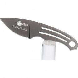 Couteau K25. Rev&ecirc;tu en titane