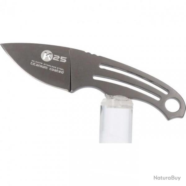 Couteau K25. Rev�tu en titane