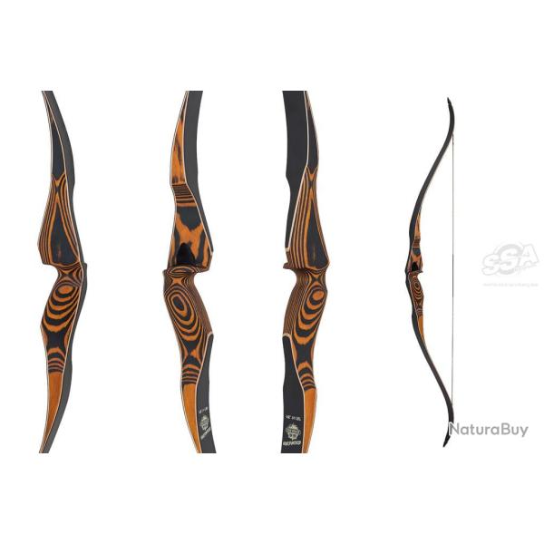 OAK Ridge arc de chasse Hard wood gauche 25
