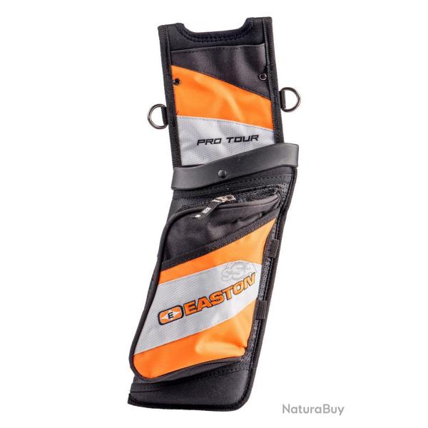 Easton, carquois field Protour gaucher Orange gauche