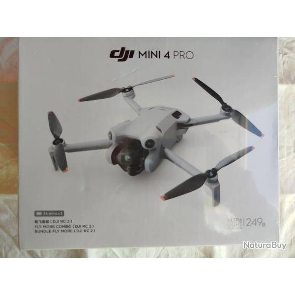 Drone Dji Mini 4 Pro Fly more combo Rc2