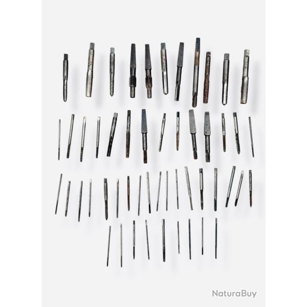 GRAND Lot de tarauds d'armurier - � SAISIR