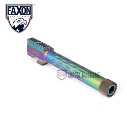 Canon FAXON Glock 17 Gen 1-4 Flut&eacute; Cam&eacute;l&eacute;on Filet&eacute; 1/2x28