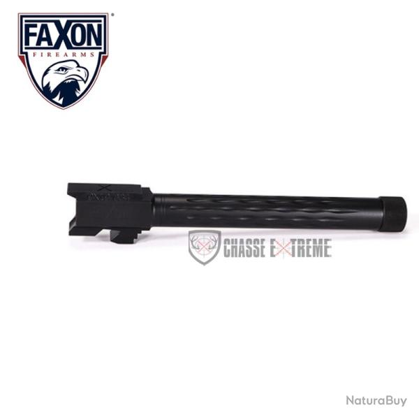 Canon FAXON Glock 34 Gen 1-4 Flut� Filet� 1/2x28 Noir