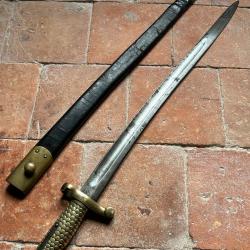 Ba&iuml;onnette am&eacute;ricaine Winchester 1873/76 rifle musket