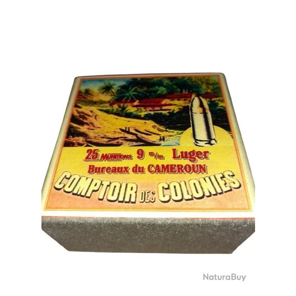 9 mm Para ou "Luger": Reproduction boite cartouches (vide) CoCo 14359607