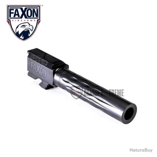 Canon FAXON Glock 19 Gen 1-5 Flut� Noir