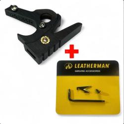 SKELETOOL mod (Strap cutter / hammer) en polym&egrave;re Black IMPACT loctite&reg;- EDCmods Avec Strap Cutter