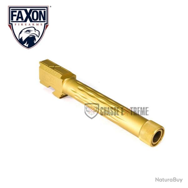 Canon FAXON Glock 17 Gen 1-4 Flut� Filet� 1/2x28 TiN