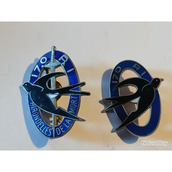 Insigne hirondelles de la mort