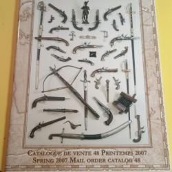 Aux armes d'antan catalogue de vente 48 printemps 2007