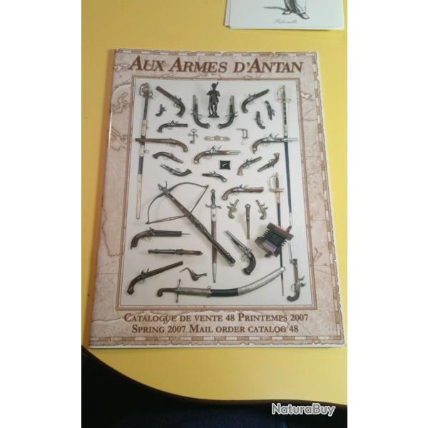 Aux armes d'antan catalogue de vente 48 printemps 2007