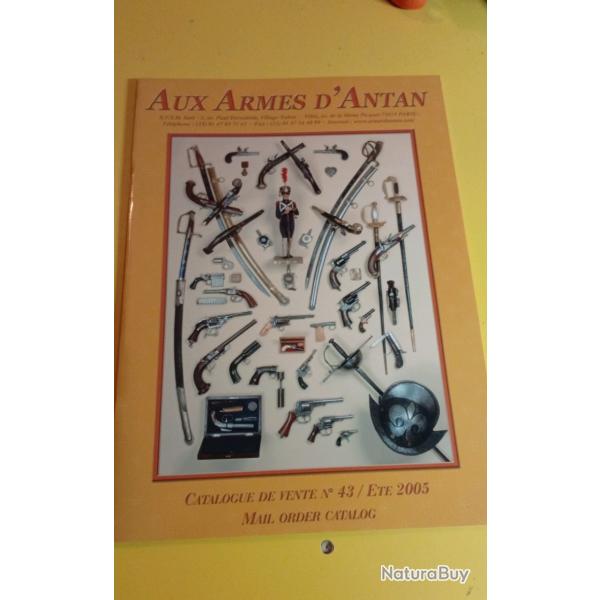Aux armes d'antan catalogue de vente 43 �t� 2005