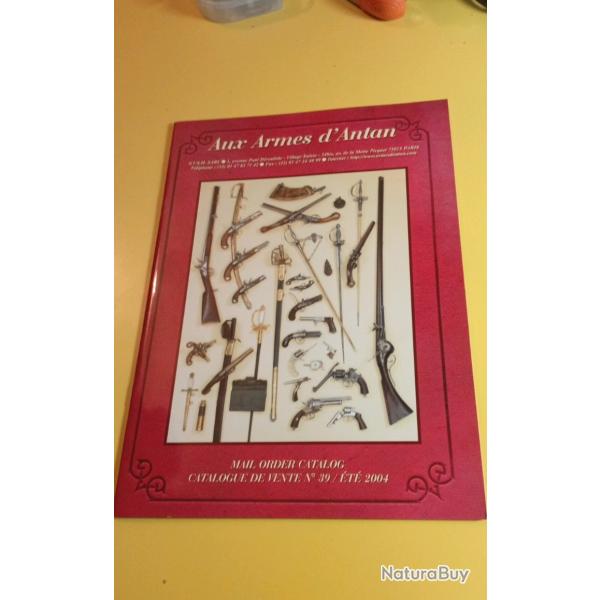 Aux armes d'antan catalogue de vente 39 �t� 2004