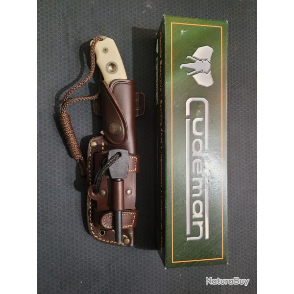 Couteau de chasse et de bushcraft Cudeman JJ.SK1