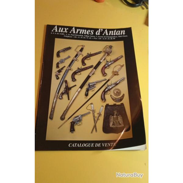 Aux armes d'antan catalogue de vente non dat�