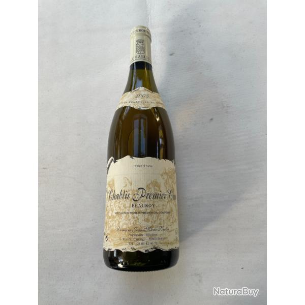 1 bouteille de Chablis premier cru