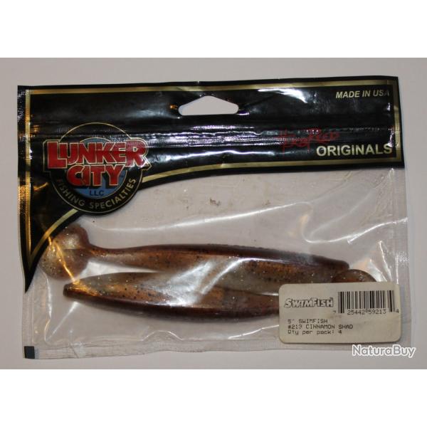 Leurre souple Lunker City Swim Fish 5"