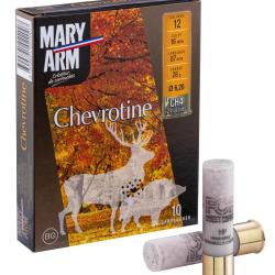 Cartouches Mary Arm Chevrotine - Cal. 12/67 - Chevrotine 21 grains