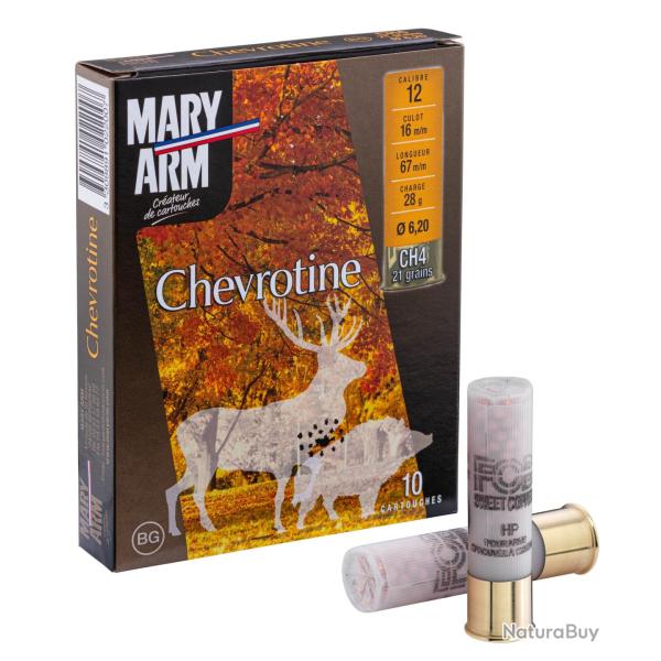 Cartouches Mary Arm Chevrotine - Cal. 12/67 - Chevrotine 21 grains