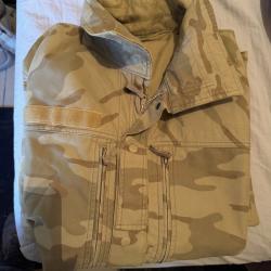 Veste de combat camouflage d&eacute;sert A.B.L neuve