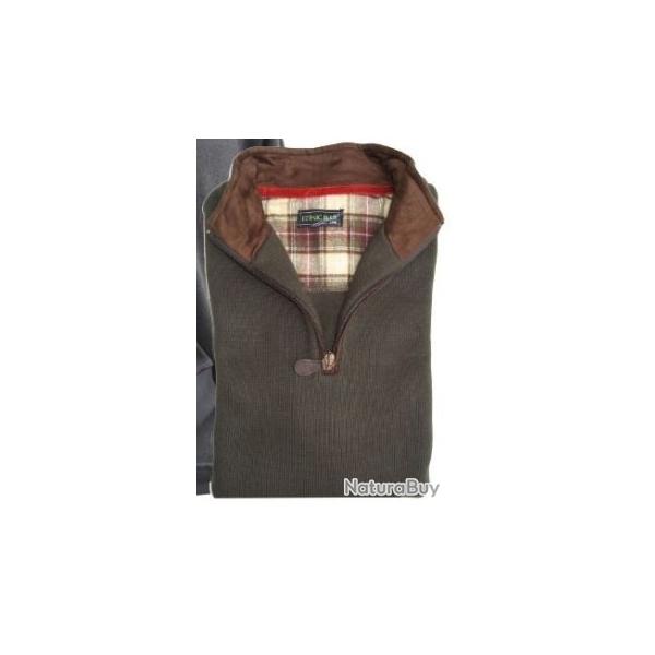 Sweat LOVERGREEN zipp� bronze