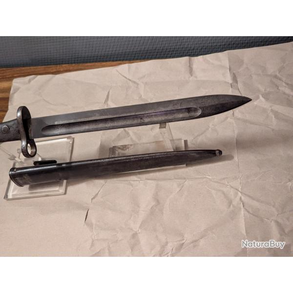 rare BA�ONNETTE ALLEMANDE WW1 MAUSER SIAMOISE MOD 1886 FAB JAPONAISE B E G