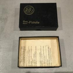 Jolie boite vide pour pistolet d'Alarme ou starter R&Ouml;HM RG3