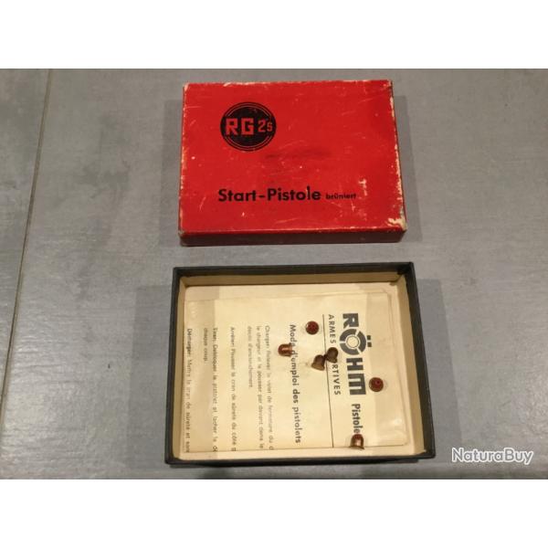 Jolie boite vide pour pistolet d'Alarme ou starter R�HM RG2S