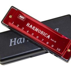 HARMONICA DIATONIQUE A 10 TROUS