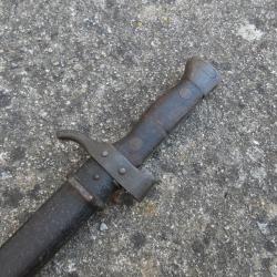 Baionnette Francaise pour Fusil Berthier au Meme Num&eacute;ro