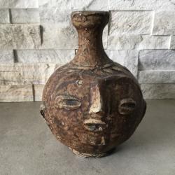 Pi&egrave;ce de mus&eacute;e, rare Vase Anthropomorphe Origine P&eacute;rou Num&eacute;ro 2