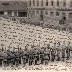 CPA - PARIS -19e Train des Equipage Revue des Troupes -N&deg;4550