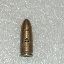 Cartouche 9mm neutralis&eacute;e allemande MEN dat&eacute;e de 1994 (M 33.IE)
