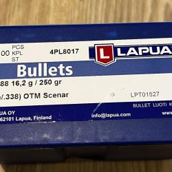 Ogives Lapua GB488 338Lm 250gr