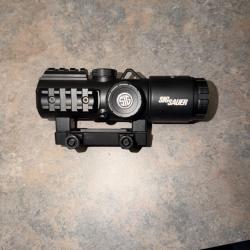 Point Rouge Tactique SIG SAUER BRAVO 3 "3x24" R&eacute;ticule cal.5,56 - 7,62