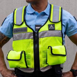 Gilet fluo d'intervention L/XL
