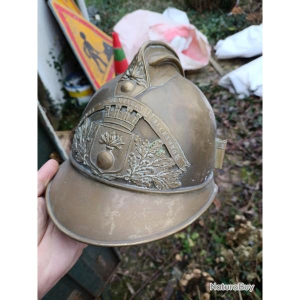 Casque de pompier de Chambon
