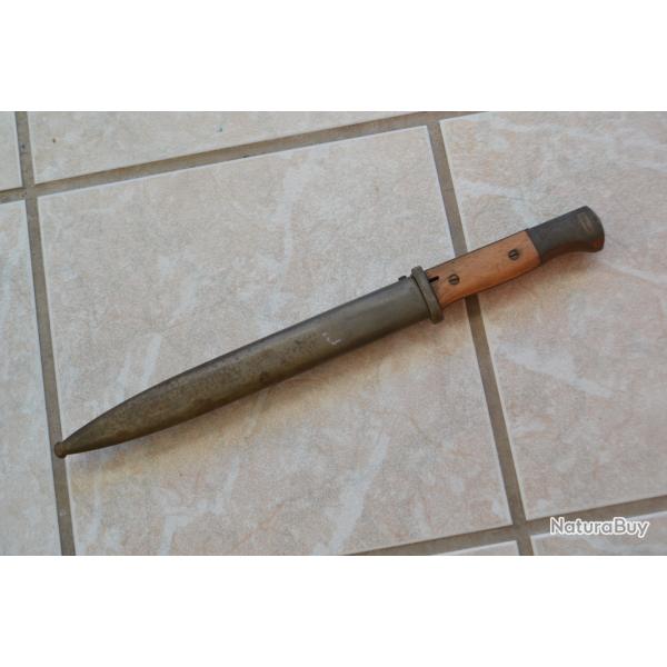 Ba�onnette Allemande K98 Orig WW2 monomatricule