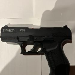 Pack WALTHER P99 9MM PAK avec Munitions Titan et Embout Self Gomm