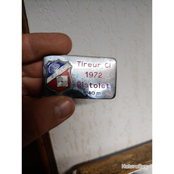 Ancien badge fft 1972