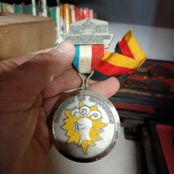 M&eacute;daille 2&egrave;me Marche Populaire Volkswandertag Reutlingen 1982 2&egrave;me Cuirassiers