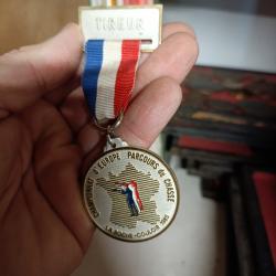 M&eacute;daille championnat d europe parcours de chasse 1985