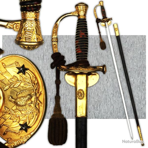 TRES RARE �P�E DE G�N�RAL DE BRIGADE FRANCAIS SECOND EMPIRE 2 �TOILES XIX ORIGINAL