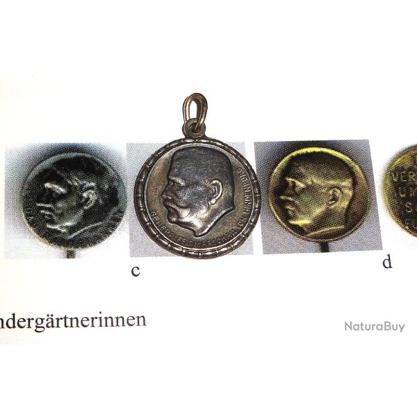 MEDAILLON � GENERALFELDMARSCHALL VON HINDENBURG �.