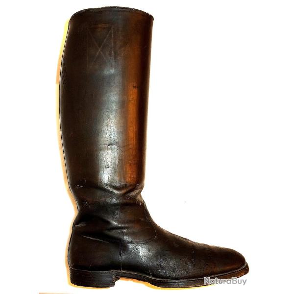 BOTTES d'OFFICIER de la SECONDE GUERRE.