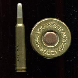 .275 Holland & Holland Magnum Belted - RARE production Eley : .275 MAGNUM HOLLAND * ELEY * - fente